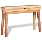 Consolle in legno massello di recupero