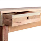 Consolle in legno massello di recupero