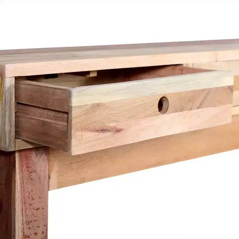 Consolle in legno massello di recupero