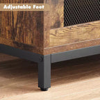Libreria 70.87 con Cassetti, Librerie Rustiche, Scaffali a Giorno a 4 Livelli, Libreria Stile Rustico per Camera da Letto, Soggiorno, Ufficio, Marrone