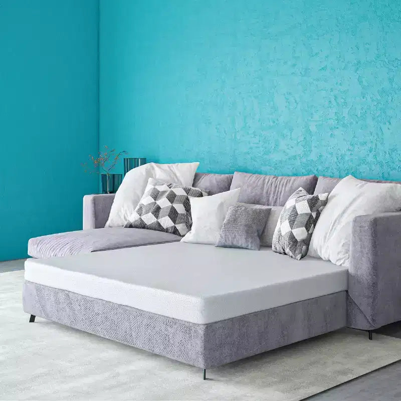 Materasso di Ricambio per Divano in Memory Foam Gel Rinfrescante da 4.5 Pollici