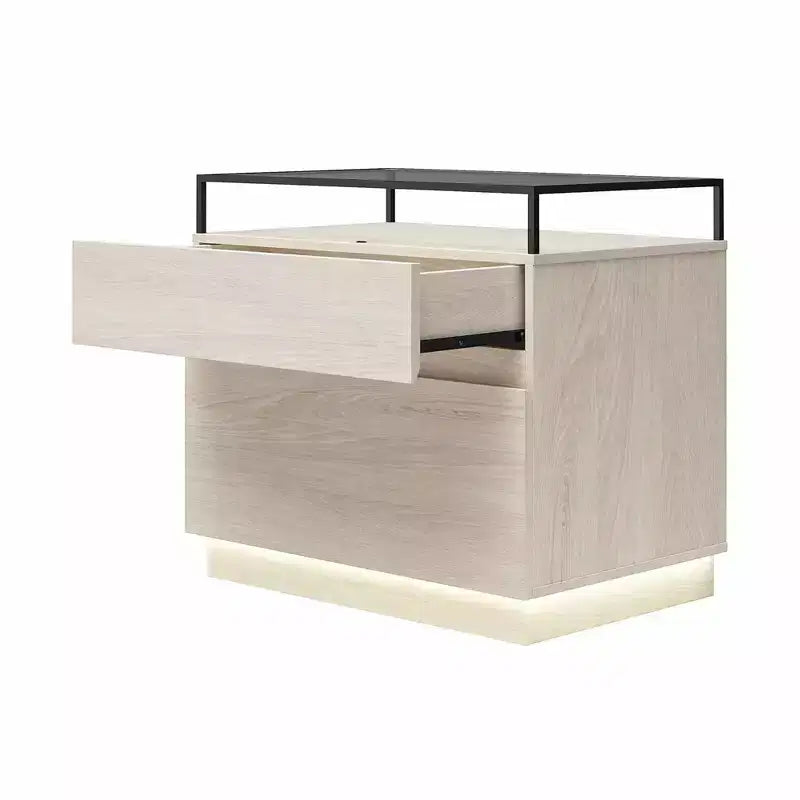 Comodino Devon con Cassetti