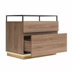 Comodino Devon con Cassetti