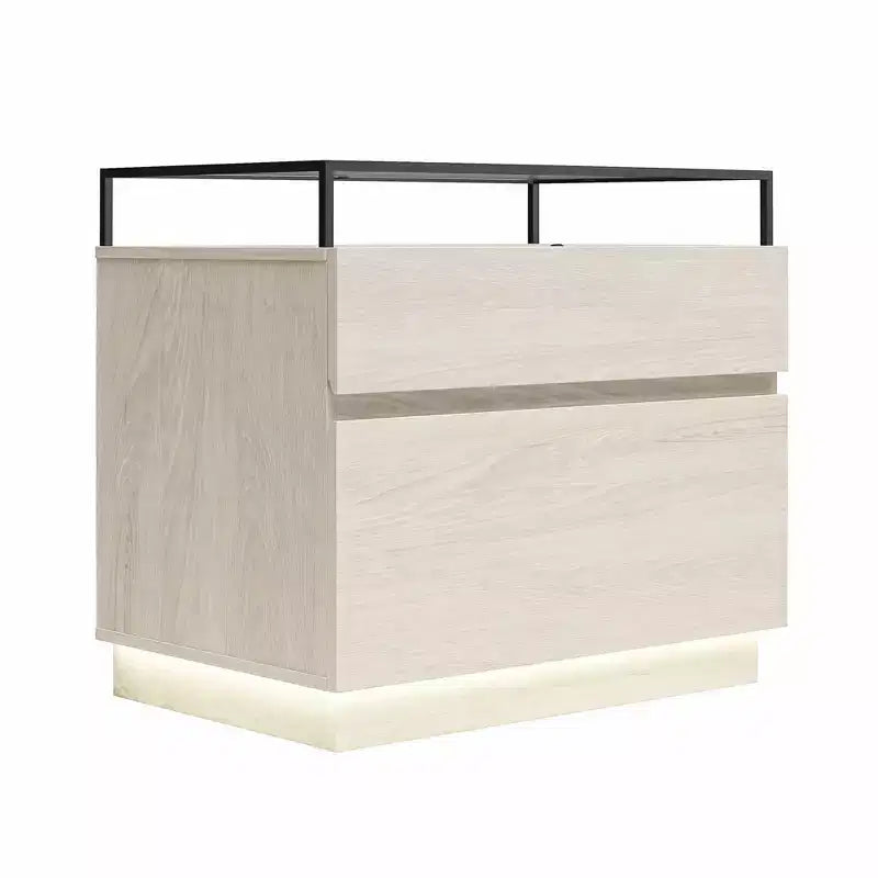 Comodino Devon con Cassetti