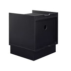 Comodino Moderno con 2 Cassetti, Luci LED e Porte di Ricarica, Ampio Spazio Contenitivo