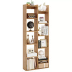 Libreria a 11 ripiani con kit antiribaltamento Scaffale in legno a forma di albero