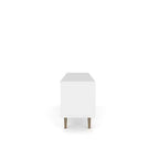 Mobile porta TV Liberty a 2 ripiani e 2 ante, per TV fino a 60 pollici